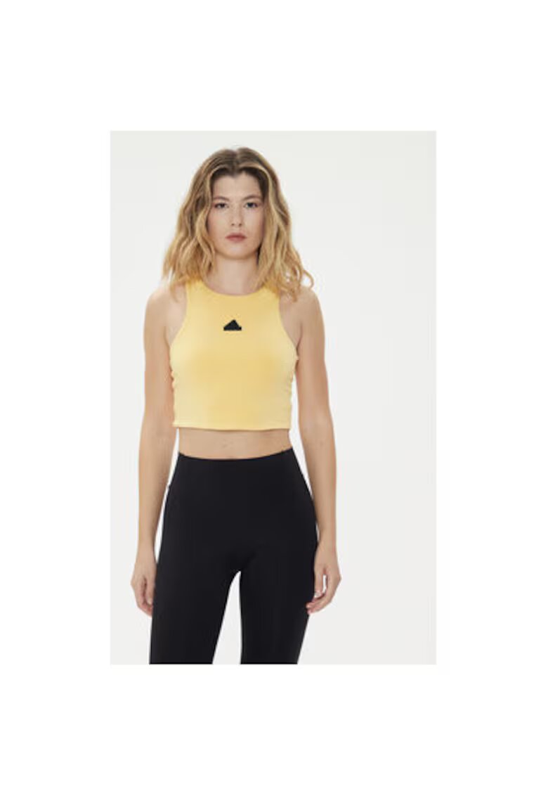 adidas Tricou dama - 303551223 - Modal - Galben - Galben
