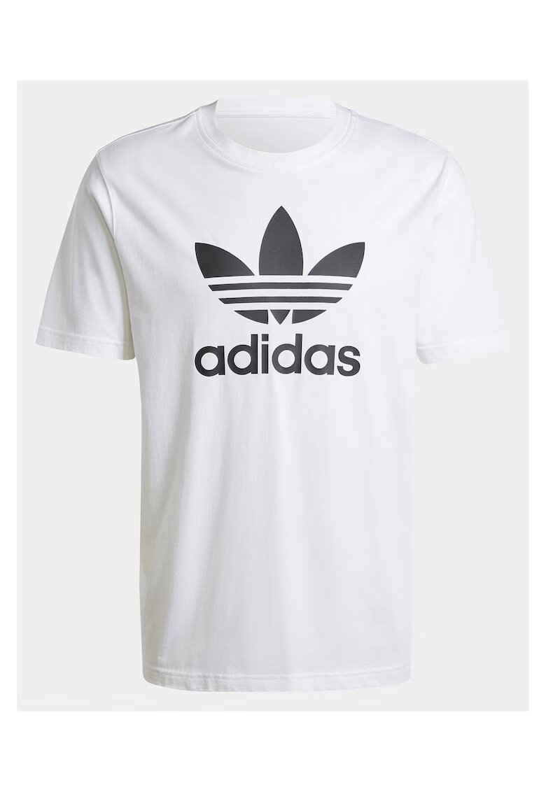 adidas Tricou din bumbac pentru barbat - alb