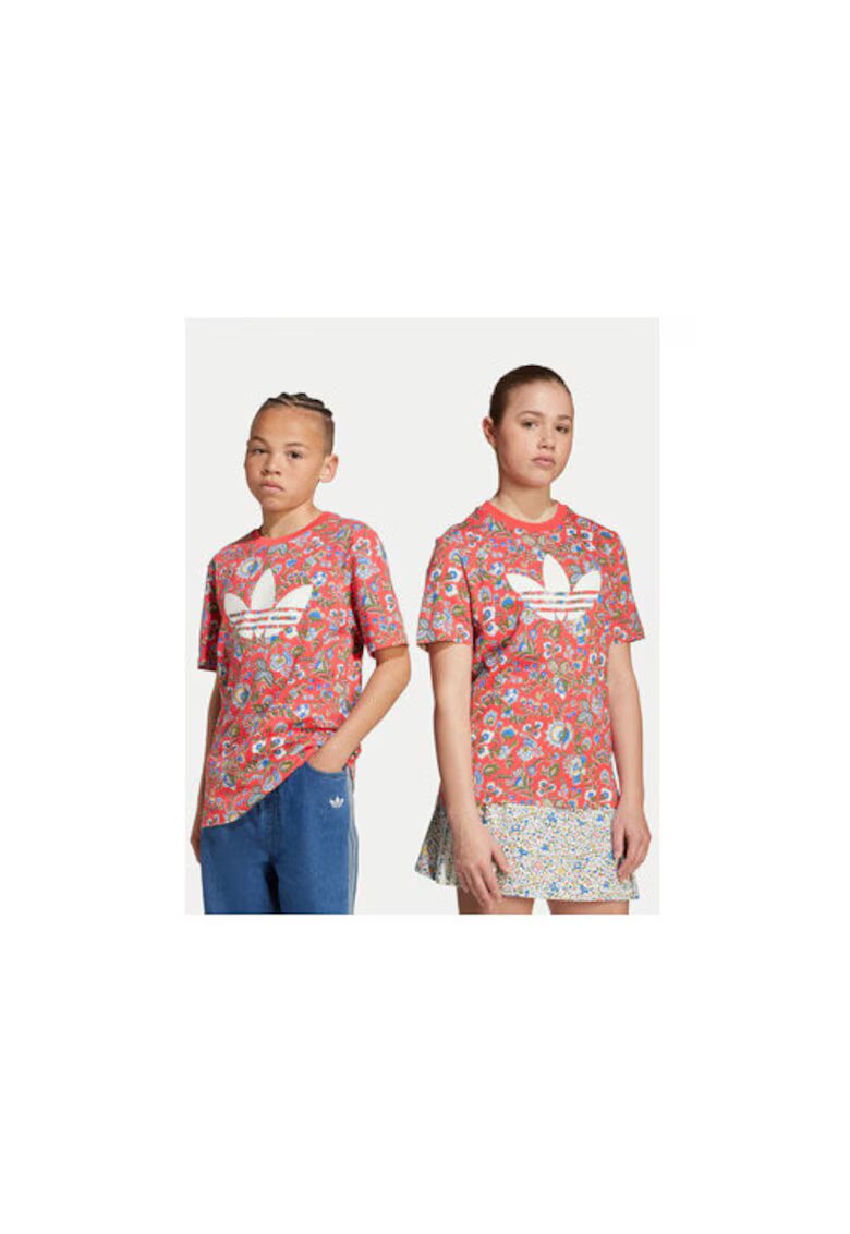 adidas Tricou lifestyle cu imprimeu floral