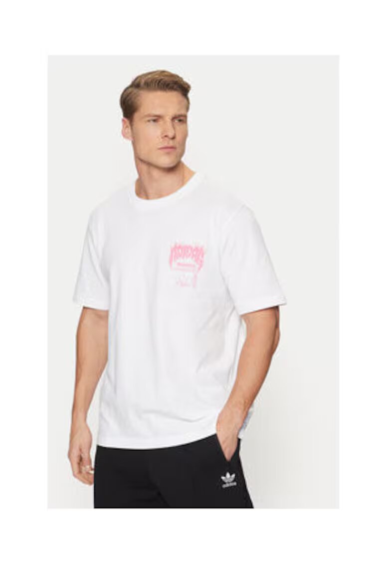adidas Tricou logo regular fit din bumbac