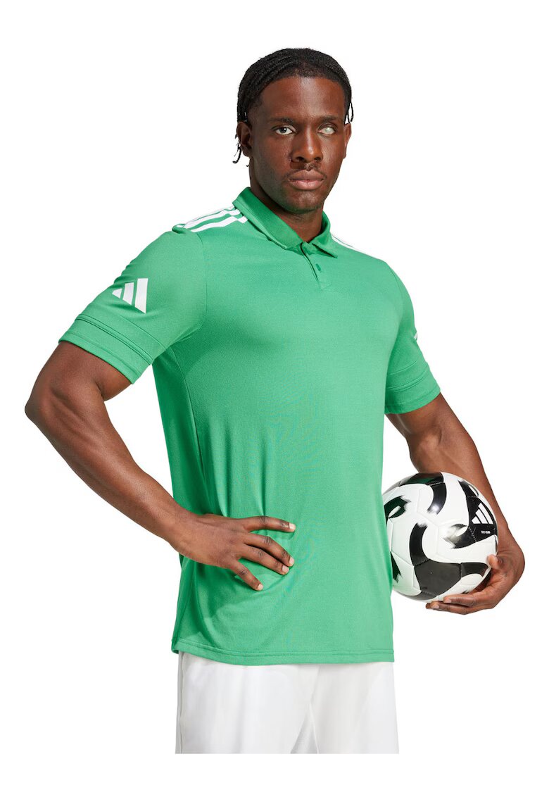 adidas Tricou polo barbati Squadra 25 - verde - reciclat - Verde