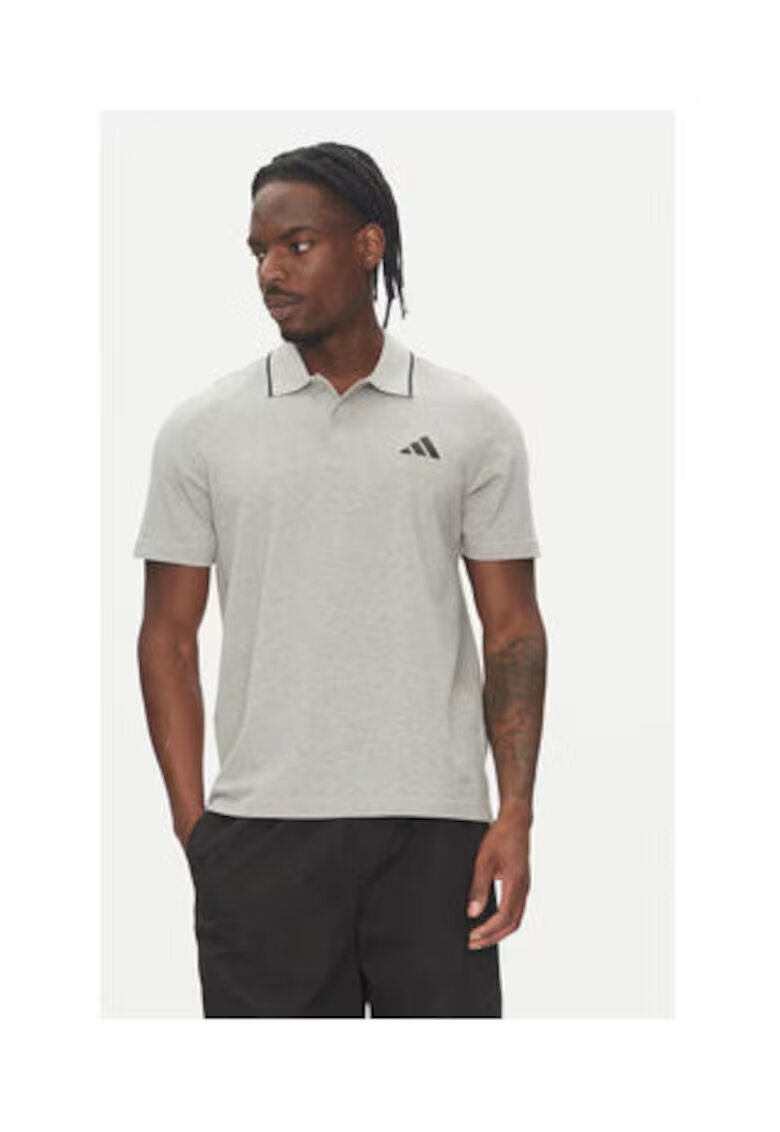 adidas Tricou polo cu detaliu logo