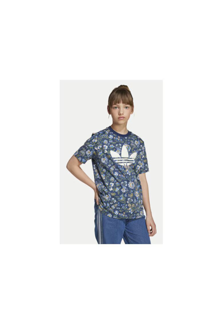 adidas Tricou regular fit din bumbac cu logo la baza gatului lifestyle