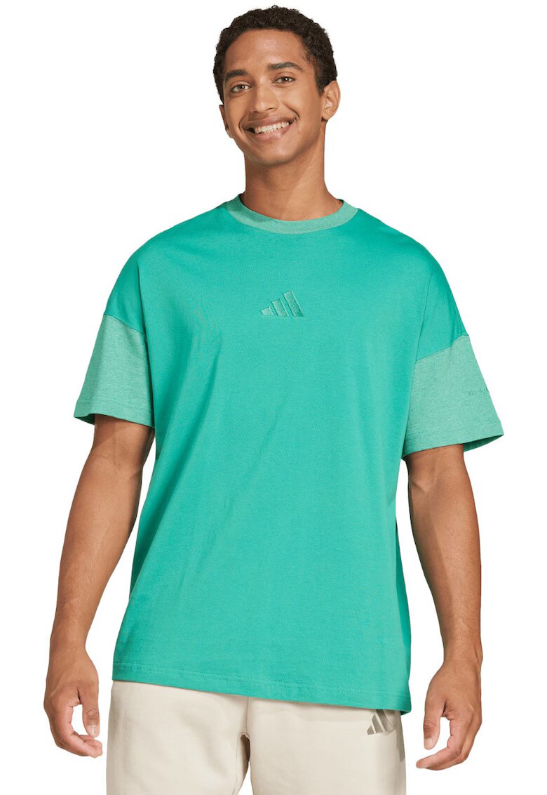 adidas Tricou sport barbati - bumbac - verde -