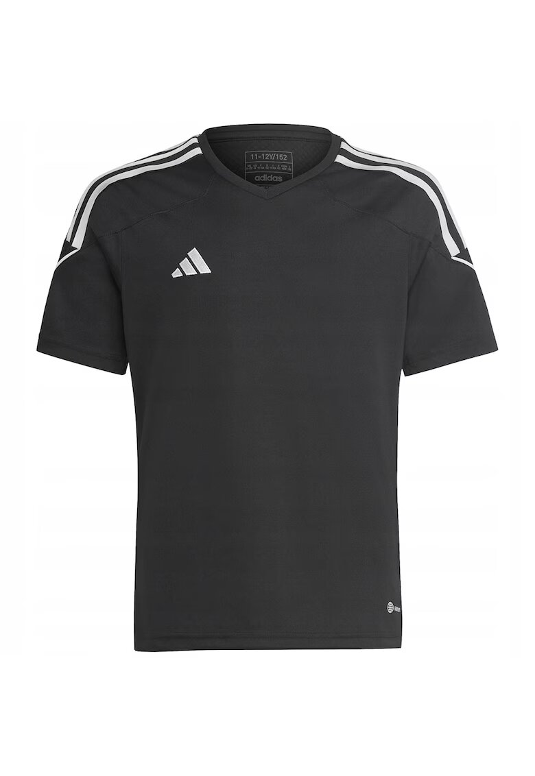 adidas Tricou sport copii - poliester - negru -