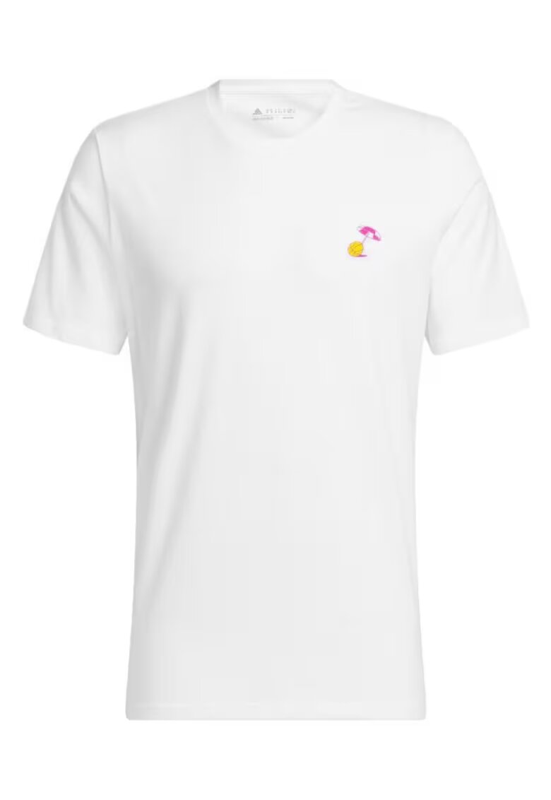 adidas Tricou sport Lil Stripe Spring Break - Alb