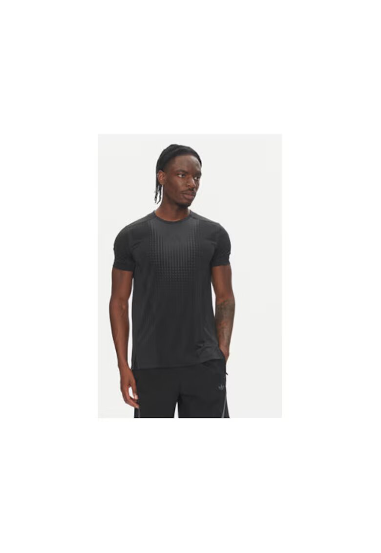 adidas Tricou tehnic cu decolteu la baza gatului
