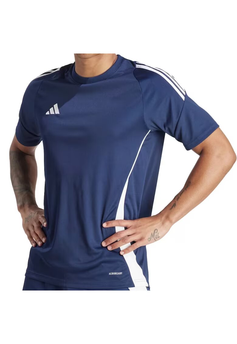 adidas Tricou Tiro 24 Training barbati - Bleumarin