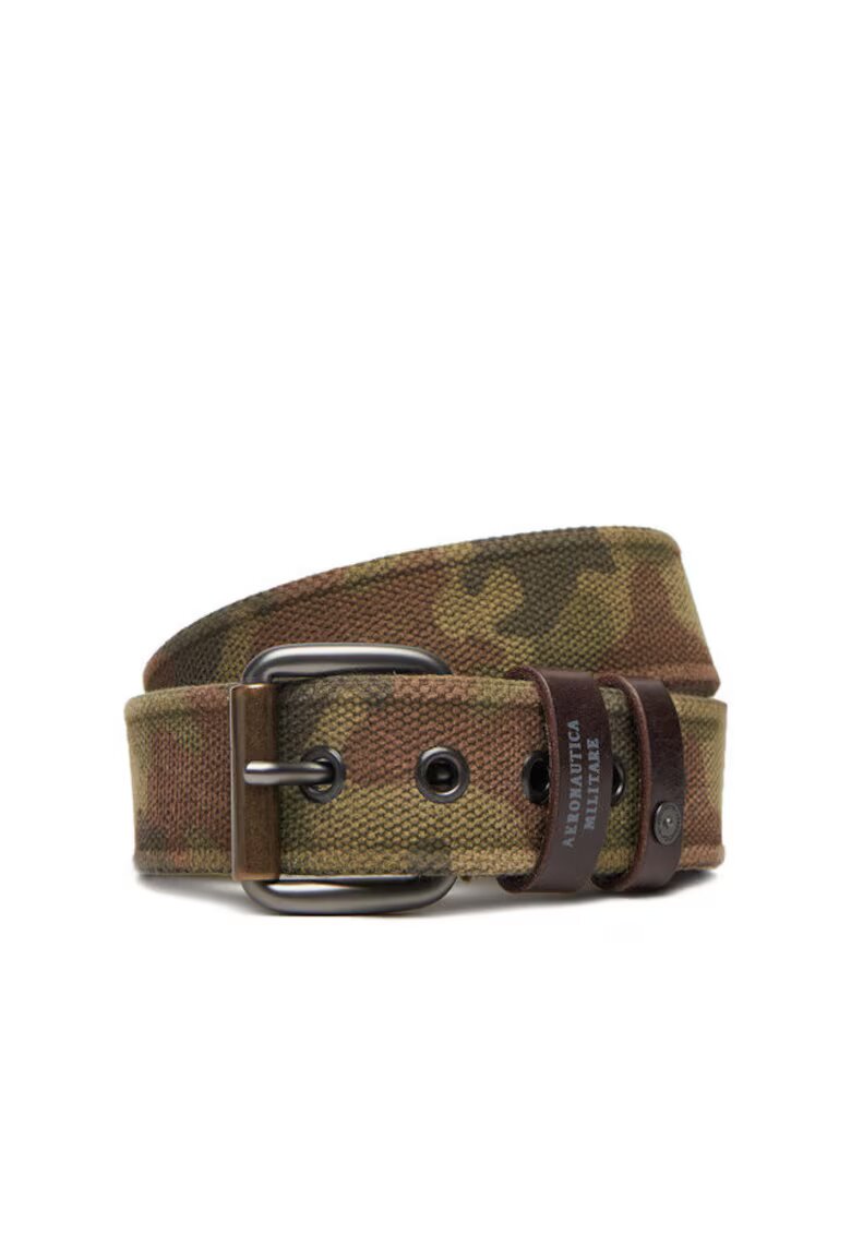 Aeronautica Militare Centura barbati - 305685032 - stofa - multicolor - Multicolor