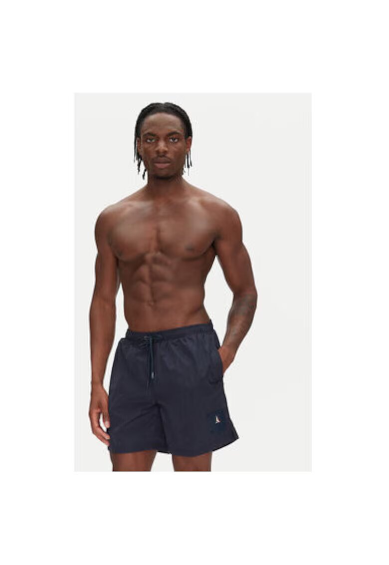 Aeronautica Militare Pantaloni scurti de baie barbati 251BW224CT3538 - Poliamida - Bleumarin - Bleumarin