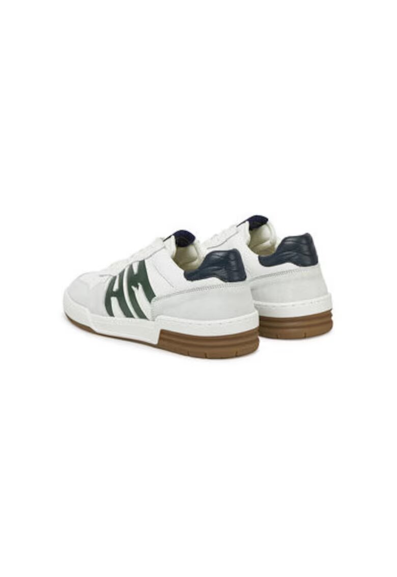 Aeronautica Militare Pantofi sport barbati - 251SC300UXPL212 - Piele naturala - Alb