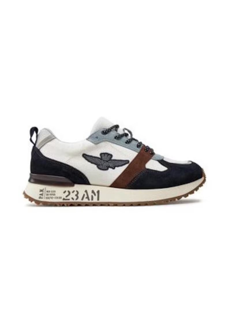 Aeronautica Militare Pantofi sport barbati 303840709 - Textil - Albastru - Albastru