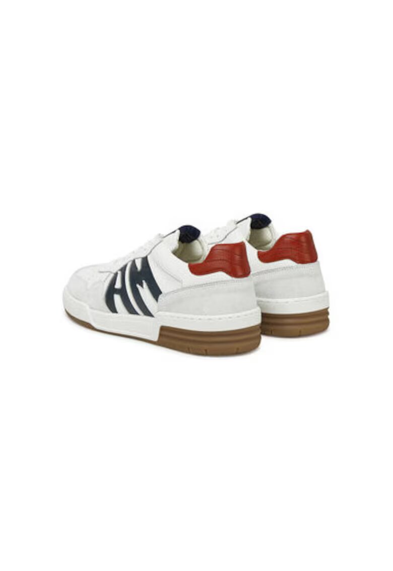 Aeronautica Militare Pantofi sport din piele naturala - Alb