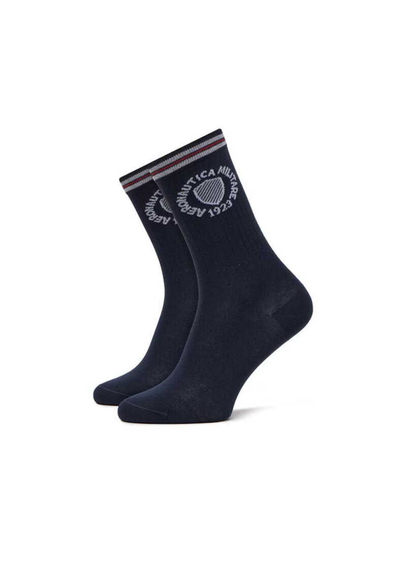 Aeronautica Militare Set de 2 perechi de sosete inalte unisex unisex 251CZ015DL561 - Textil - Bleumarin
