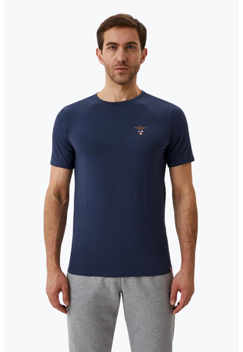 Aeronautica Militare Tricou 3978 - Bleumarin