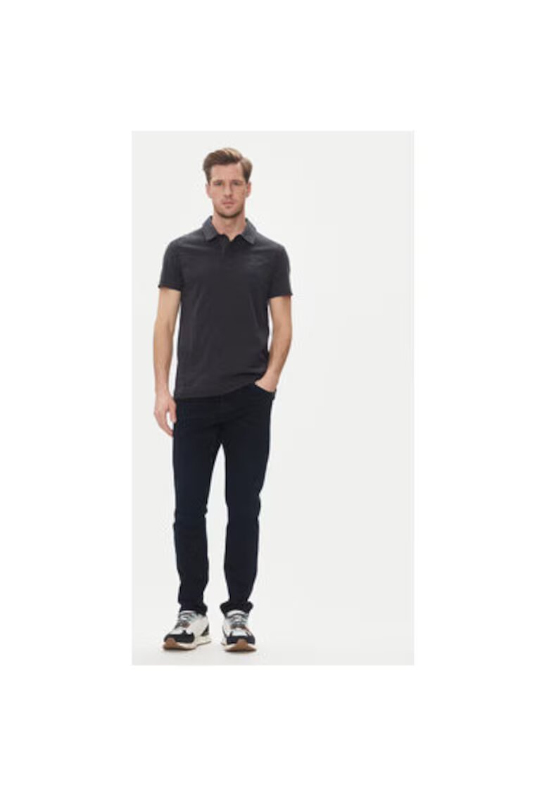 Aeronautica Militare Tricou polo barbati 251PO1857J680 - Bumbac - Bleumarin - Bleumarin