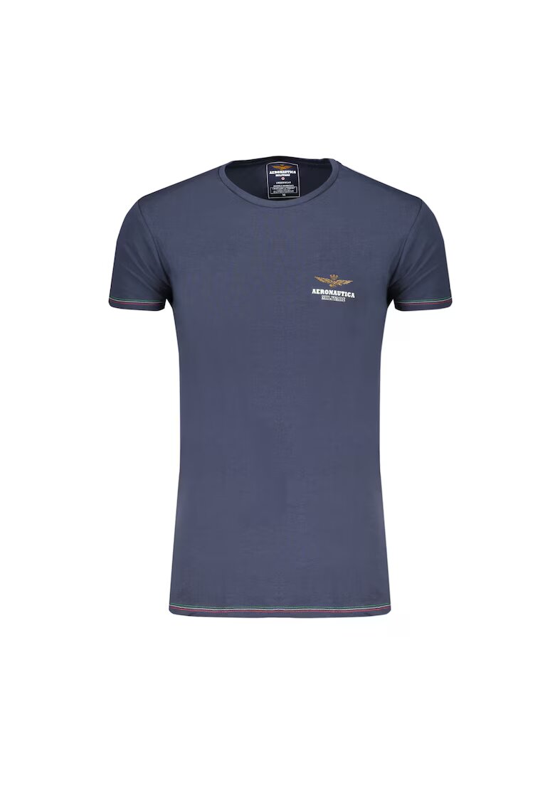 Aeronautica Militare Tricou sport barbati - Textil - Albastru -