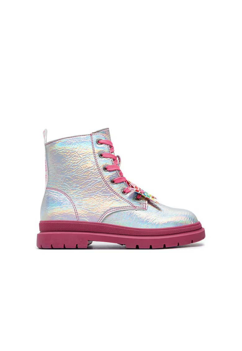 Agatha Ruiz de la Prada Botine copii - 304652 - Piele ecologica - Argintiu