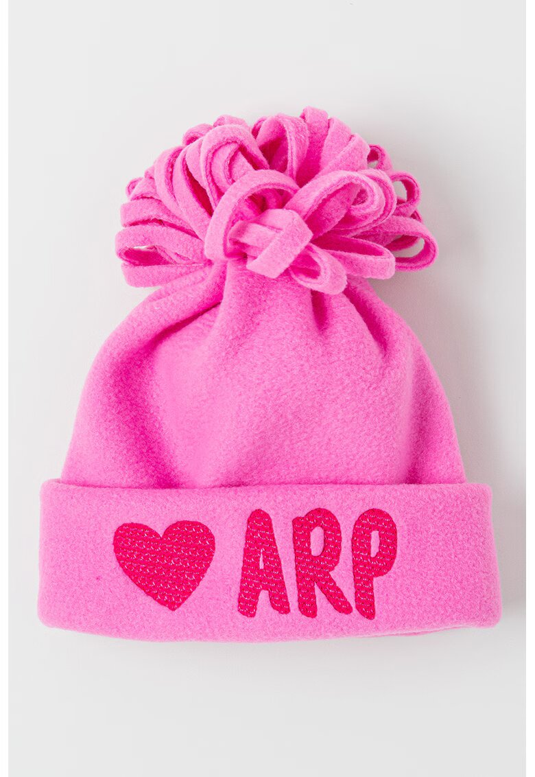 Agatha Ruiz de la Prada Caciula cu imprimeu si ciucure - Roz deschis