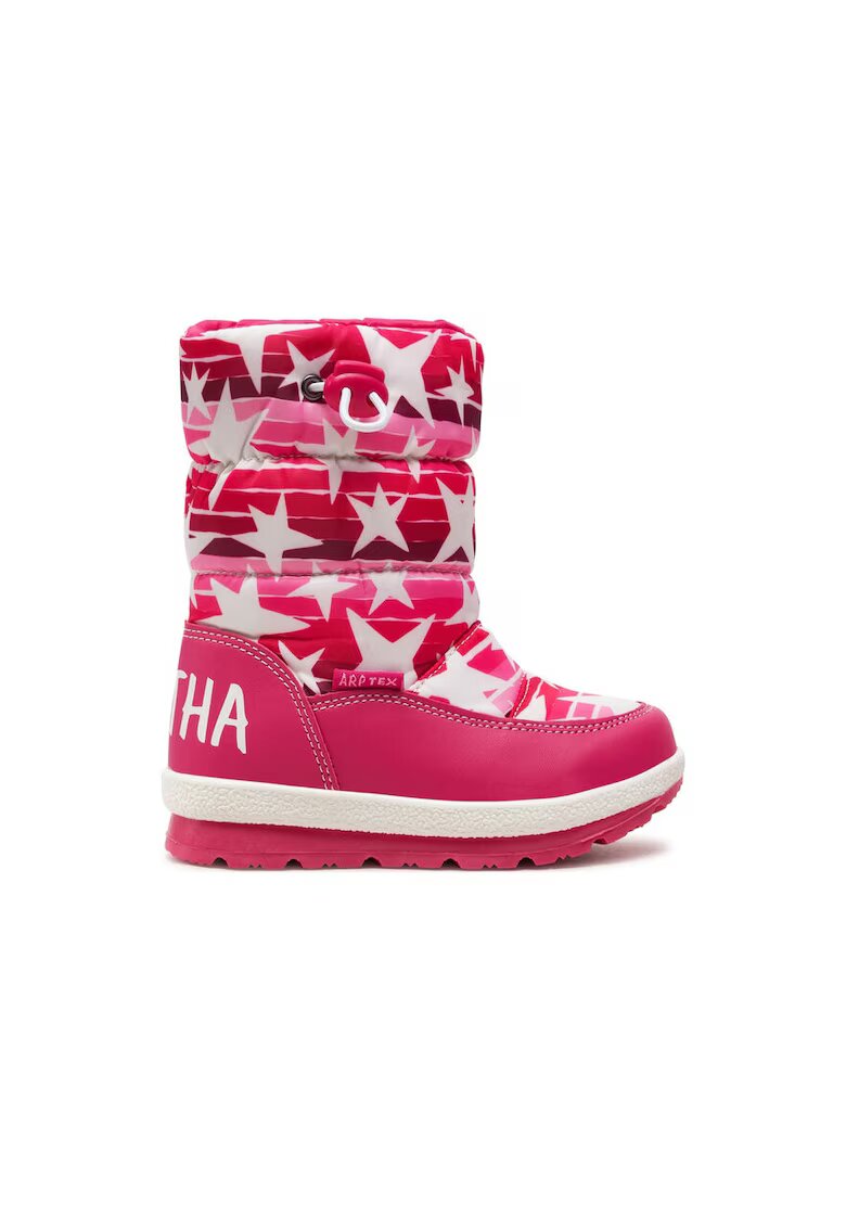 Agatha Ruiz de la Prada Cizme de zapada 231996-B S Roz - Piele ecologica
