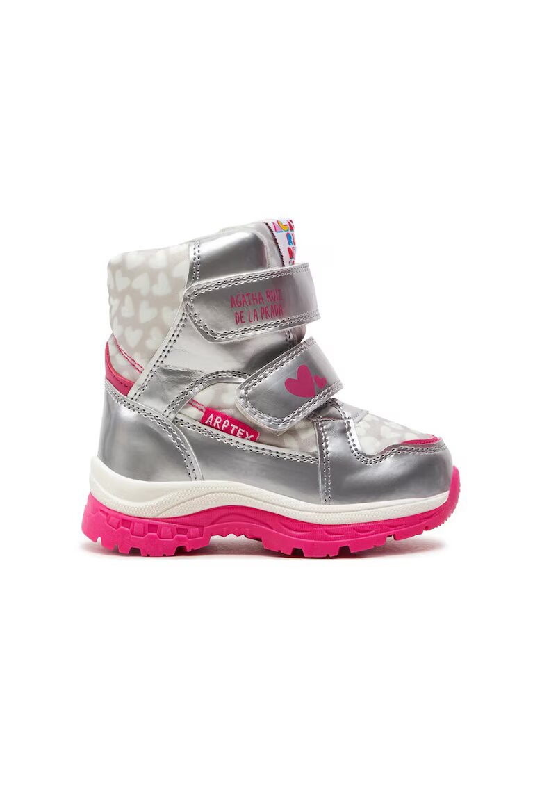 Agatha Ruiz de la Prada Cizme de zapada 241990-B M Argintiu - Piele ecologica