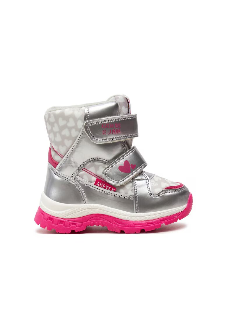Agatha Ruiz de la Prada Cizme de zapada 241990-B S Argintiu - Piele ecologica