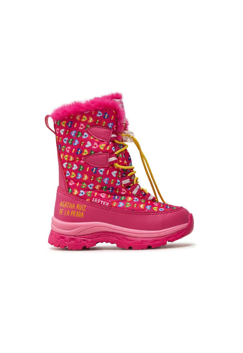 Agatha Ruiz de la Prada Cizme de zapada 241992-A S Roz - Piele ecologica