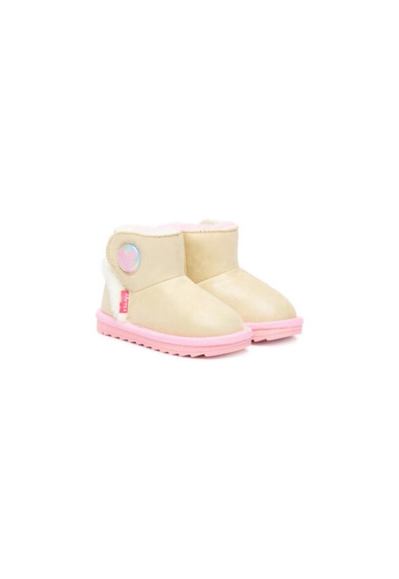 Agatha Ruiz de la Prada Ghete de zapada copii - bej - imitatie de piele