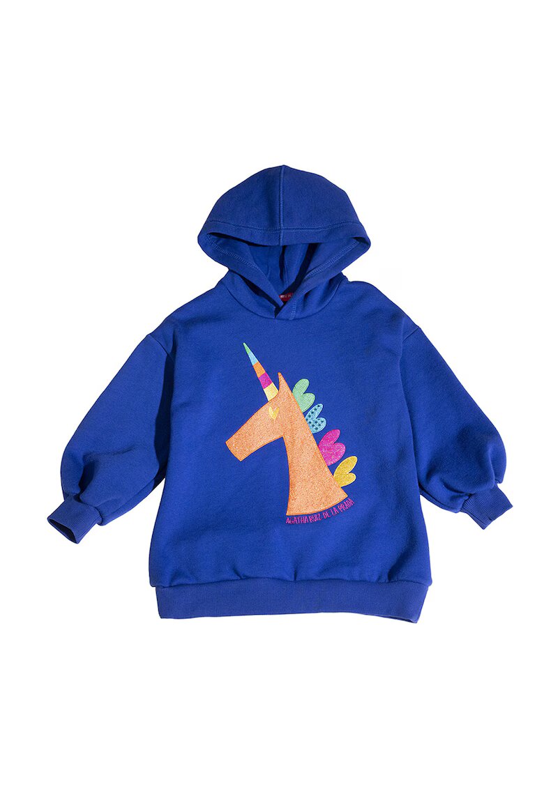 Agatha Ruiz de la Prada Hanorac cu imprimeu grafic - Maro/Albastru