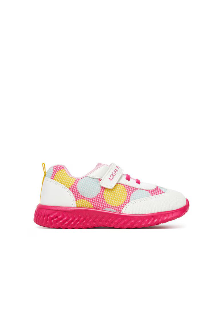 Agatha Ruiz de la Prada Pantofi sport fete 305201966 - Textil - Alb - Alb
