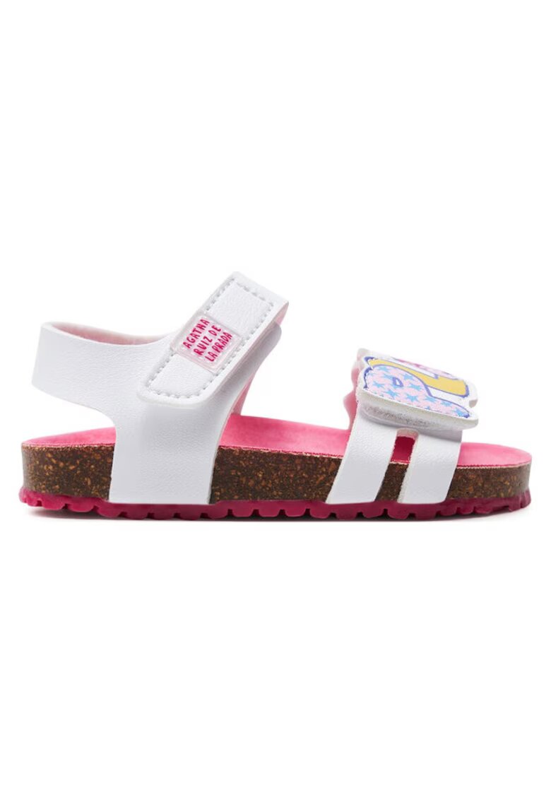 Agatha Ruiz de la Prada Sandale copii 303695545 - Piele ecologica - Alb