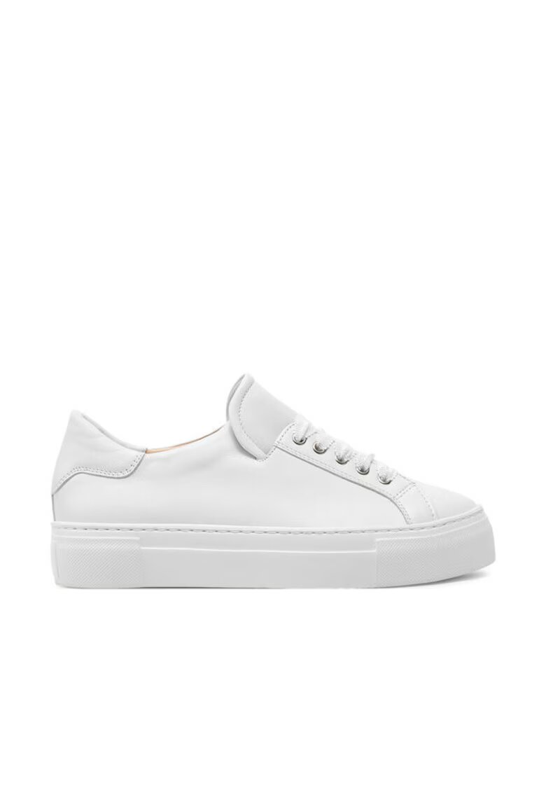 AGL Pantofi dama 304339400 - Piele naturala - Alb - Alb