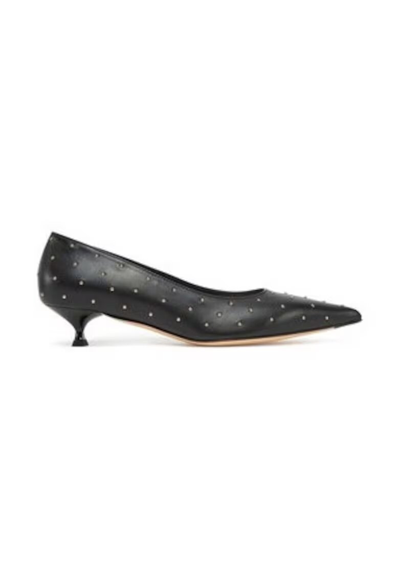 AGL Pantofi dama piele naturala - negru - Negru