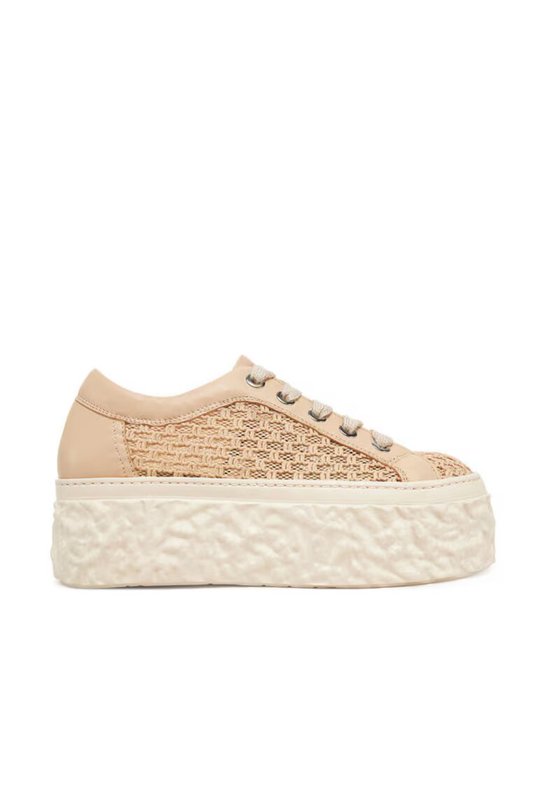 AGL Pantofi sport dama 305288875 - Textil - Maro - Maro