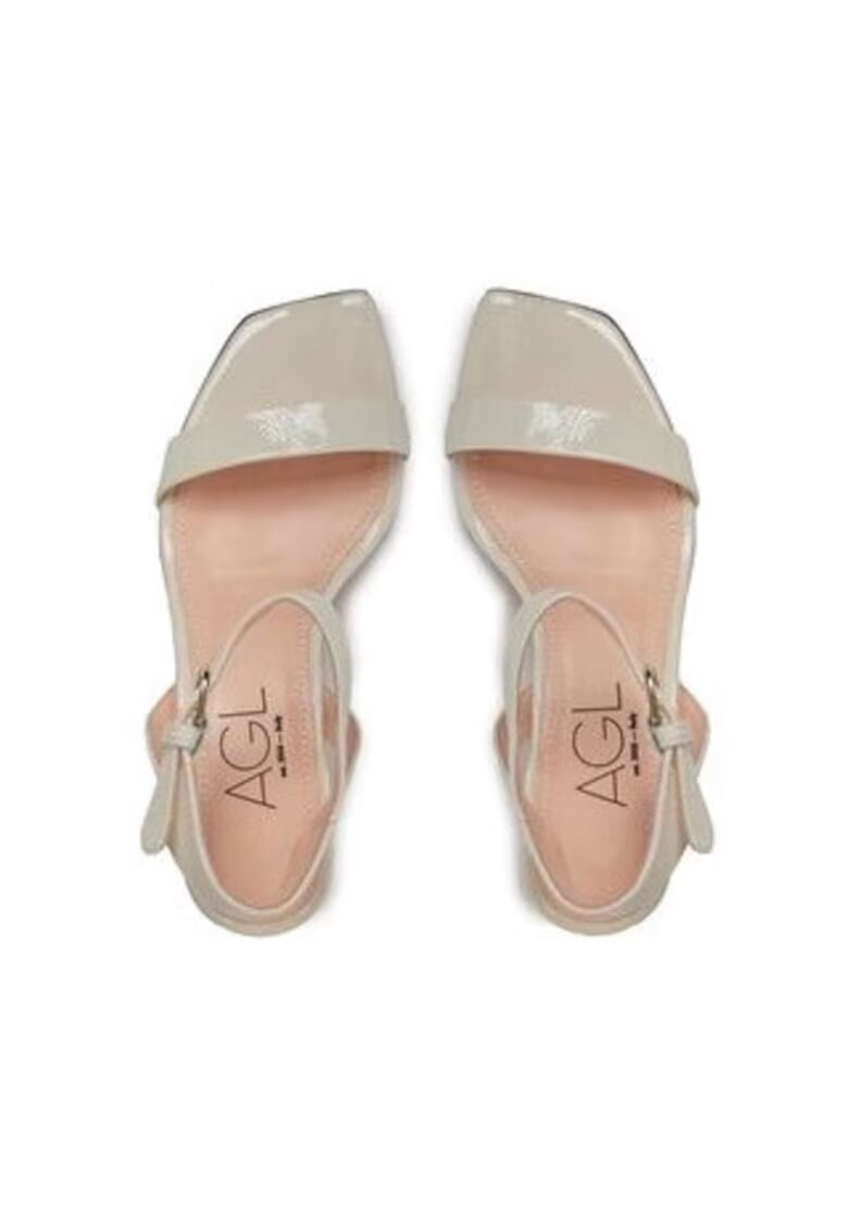 AGL Sandale dama 303581794 - Piele naturala - Bej - Bej