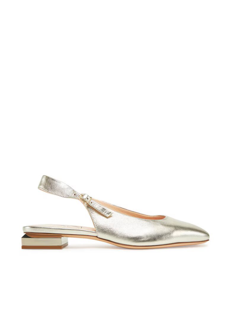 AGL Sandale dama 305288806 - Piele naturala - Auriu - Auriu