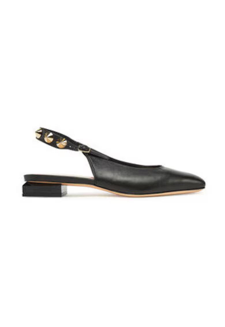 AGL Sandale dama Piele naturala - Negru