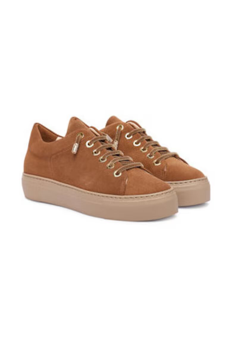 AGL Tenisi dama 305639776 - Piele naturala - Maro