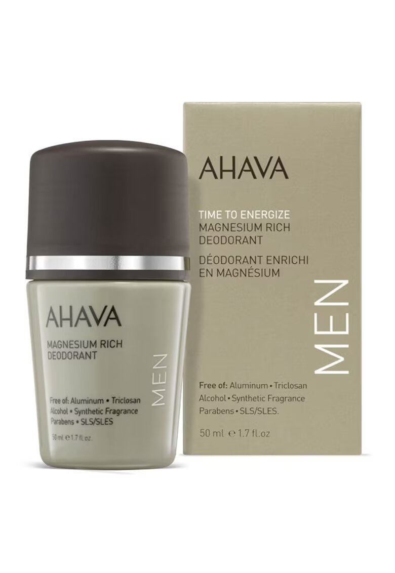 AHAVA Deodorant cu magneziu pentru barbati Time to Energize Men - 50 ml
