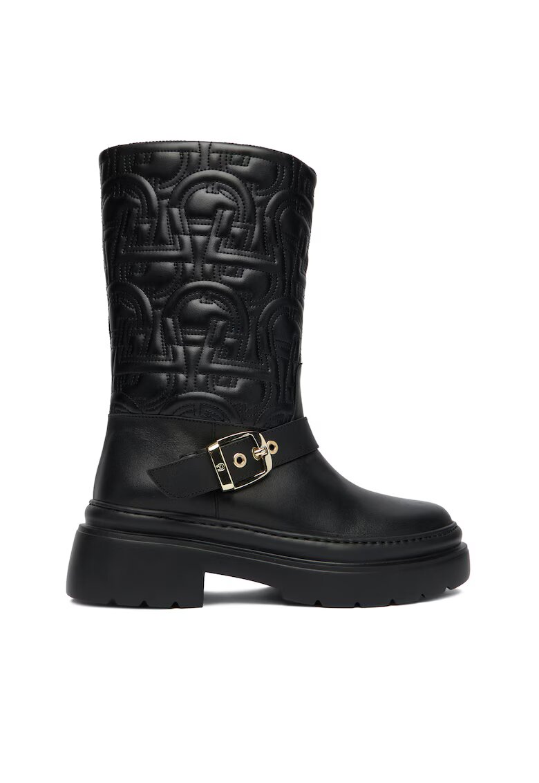 Aigner Botine dama 001 1252010 - Piele naturala - Negru