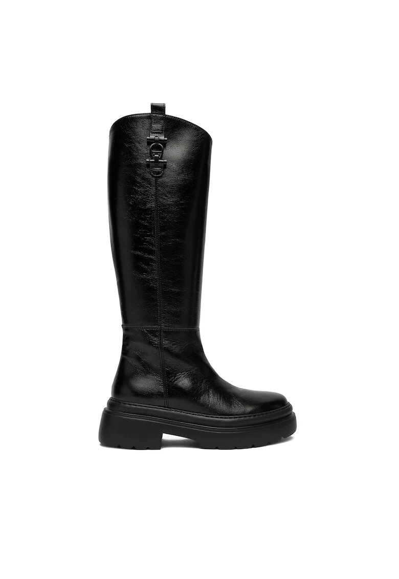Aigner Cizme dama 1252040 - piele naturala - negru