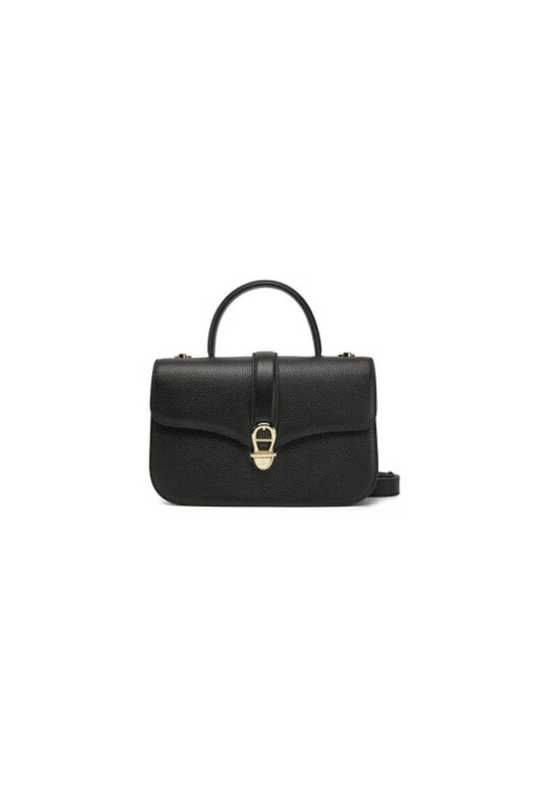 Aigner Geanta dama 305235534 - Piele naturala - Negru