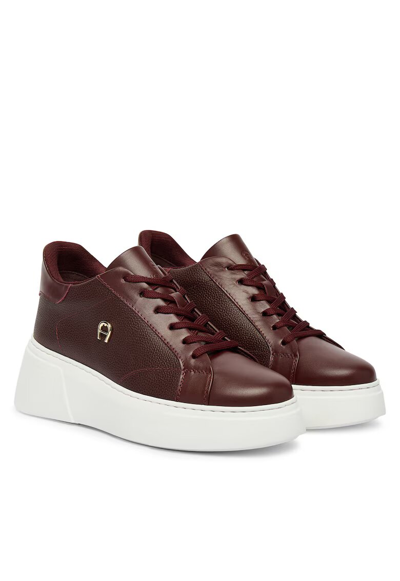 Aigner Pantofi sport dama Port Red 402 - piele naturala - maro