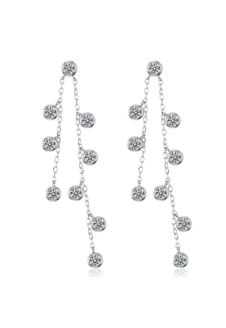 AILORIA Cercei drop de argint veritabil 925 ÉTINCELLE 29559 - Argintiu