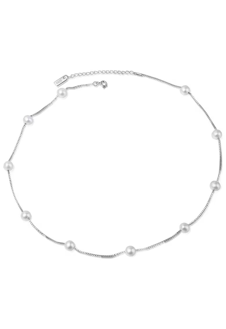 AILORIA Colier cu perle Masako 29269 - Argintiu