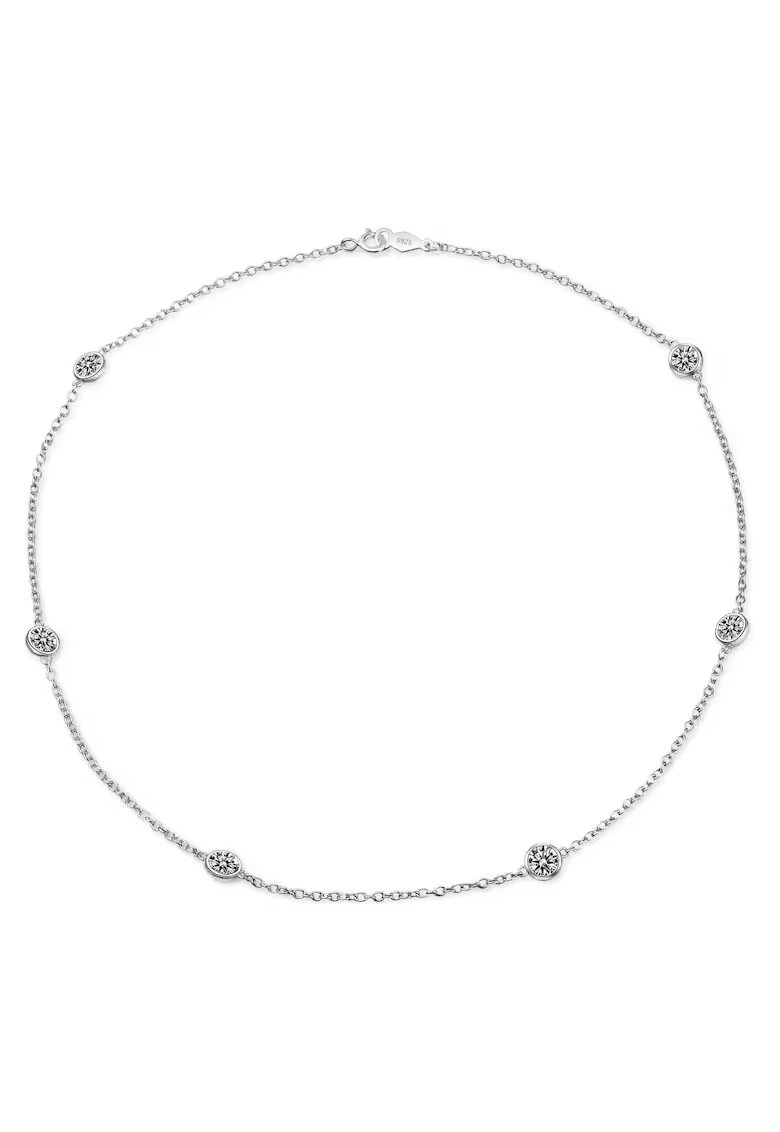 AILORIA Colier de argint veritabil 925 decorat cu cristale ÉTINCELLE 29537 - Argintiu