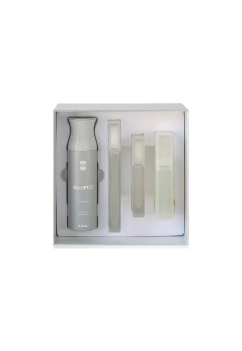 Ajmal Apa de parfum pentru barbati - Cutie Set Cadou - Shiro - 565 ml
