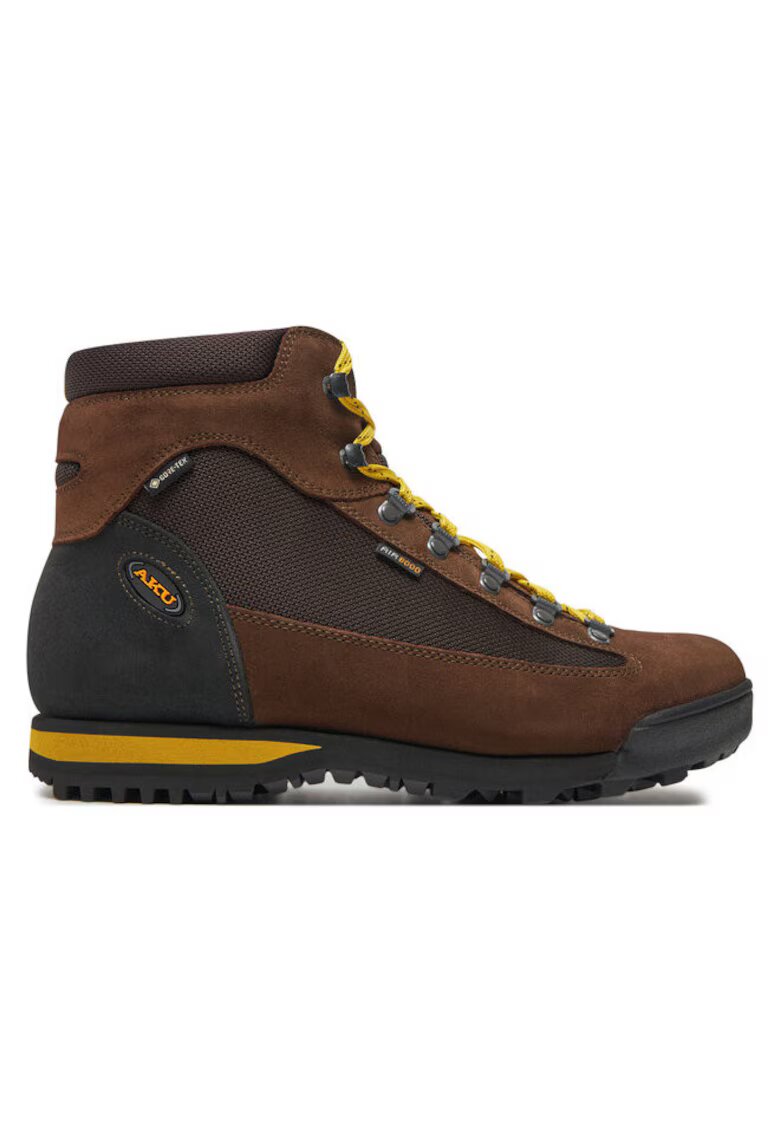 Aku Bocanci trekking barbati 304276194 - Piele naturala - Maro - Maro