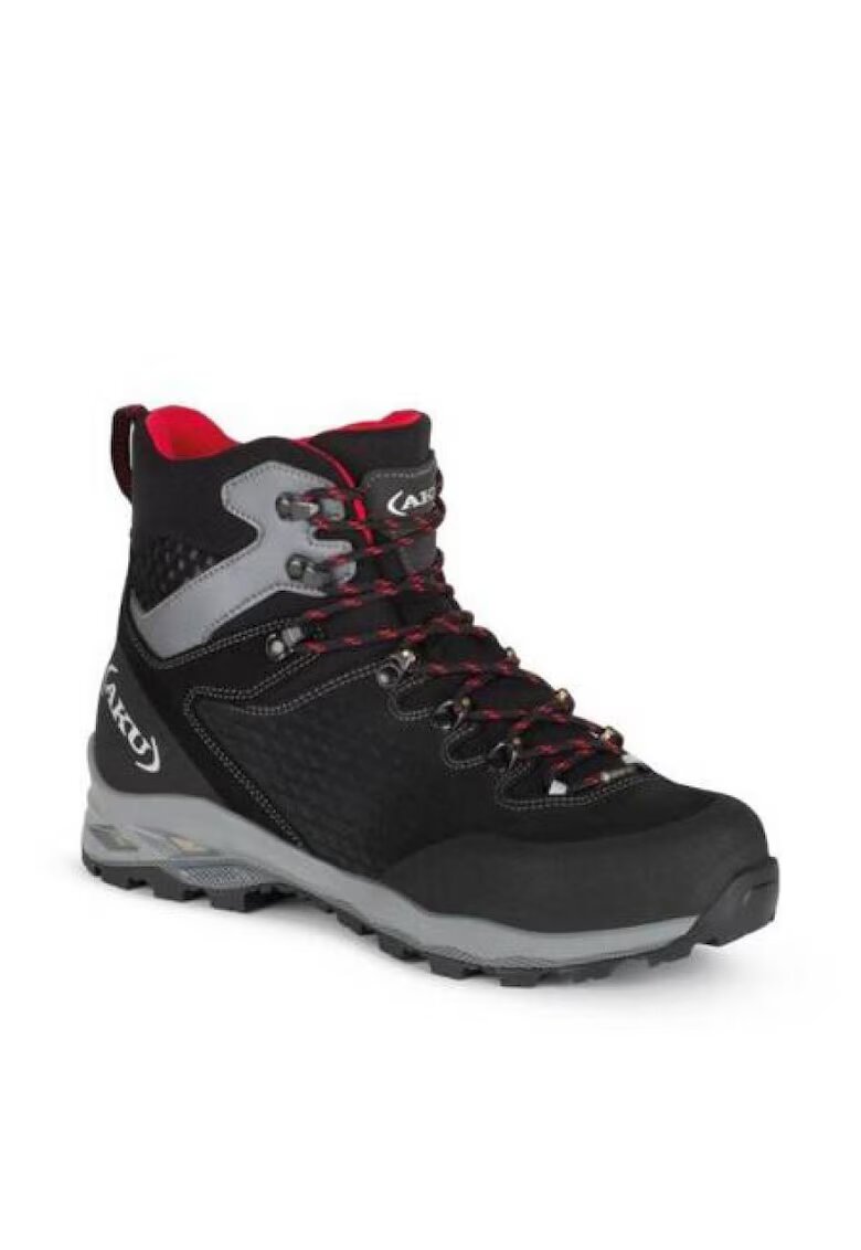 Aku Ghete trekking barbati - Piele naturala - Negru/Gri -