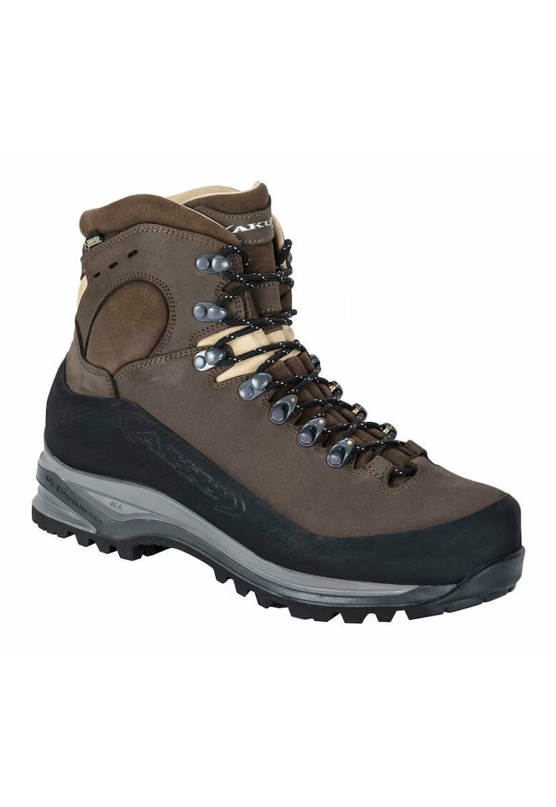 Aku Pantofi sport barbati Superalp NBK GTX - Piele nabuc - Maro - 11 UK/